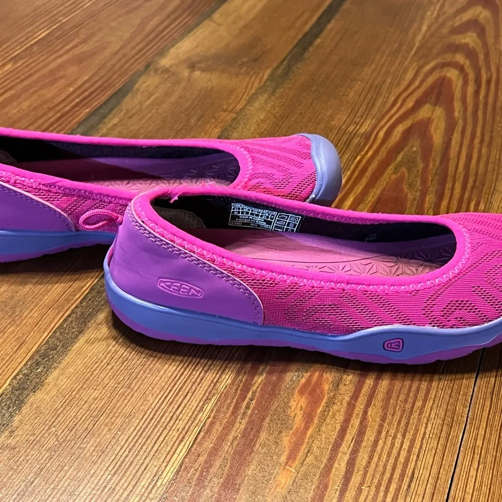 Keen Moxie Ballet Flat Magenta‎ Purple Youth Girl's 2